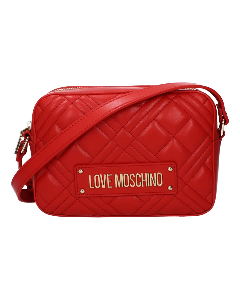 Moschino Liebe Moschino -Umhängetaschen Frau Polyurethan rot -