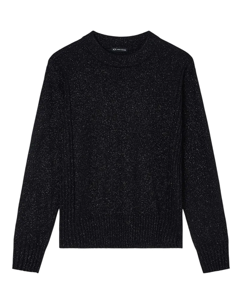 Armani Exchange Pullover Schwarz Black