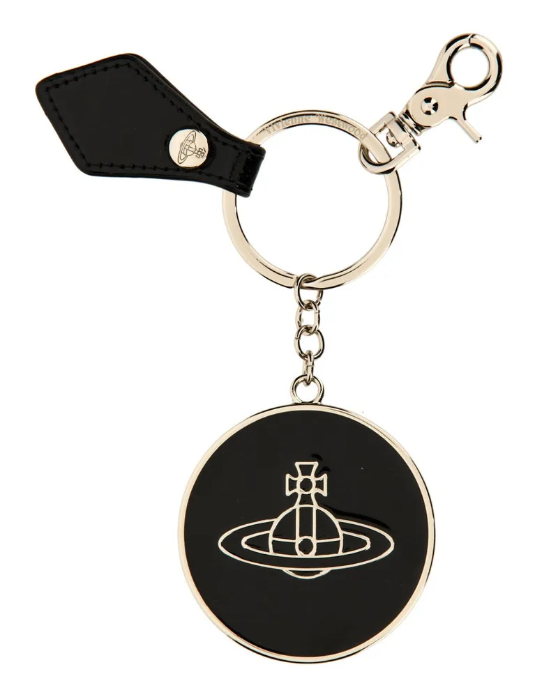 Vivienne Westwood Orb Keychain Black