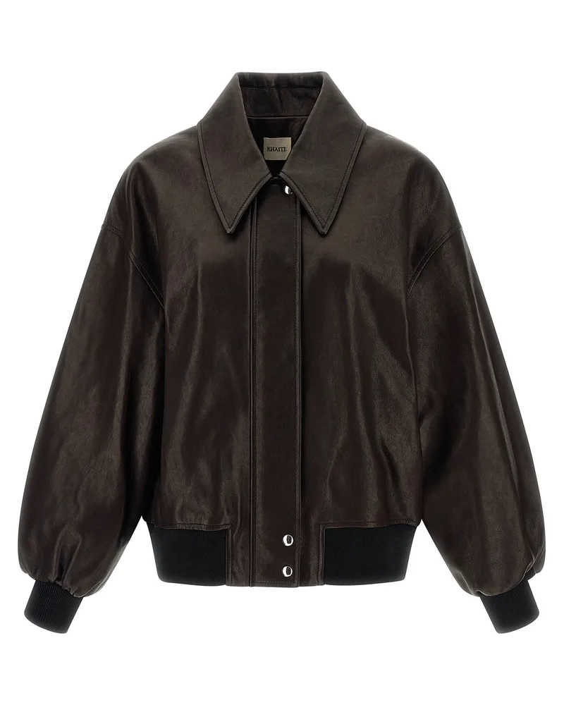 KHAITE Shelman' Jacke Brown