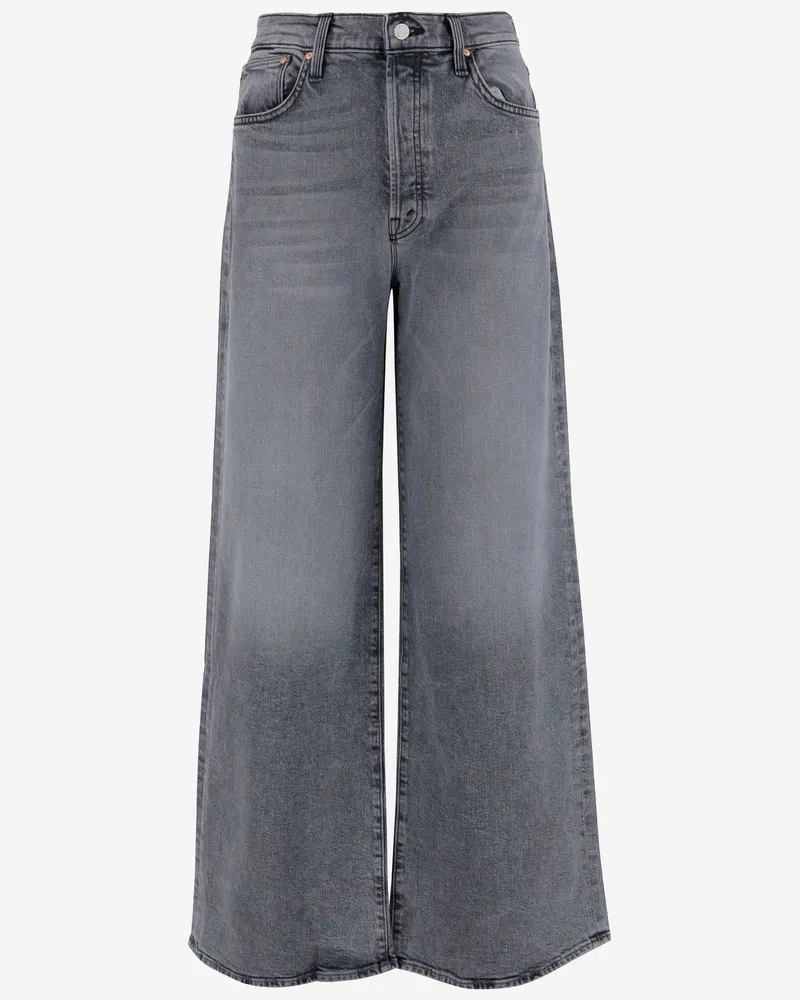 Mother Mutter Stretch -Baumwolljeans Grey