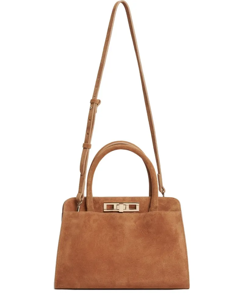 Fabiana Filippi Wildleder Lederhandtasche Leather