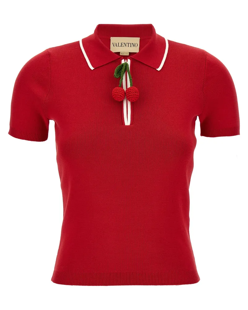 Valentino Garavani Valentino Garavani 'Cherryfic' Top Red