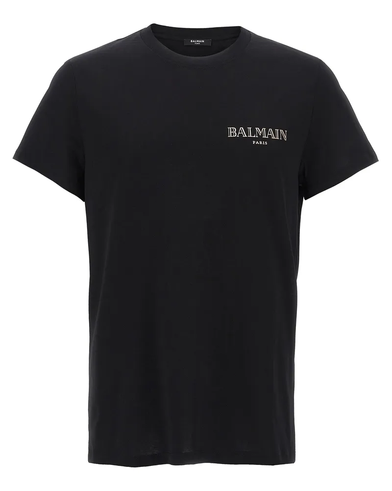 Balmain Balmain Vintage' T -Shirt Black