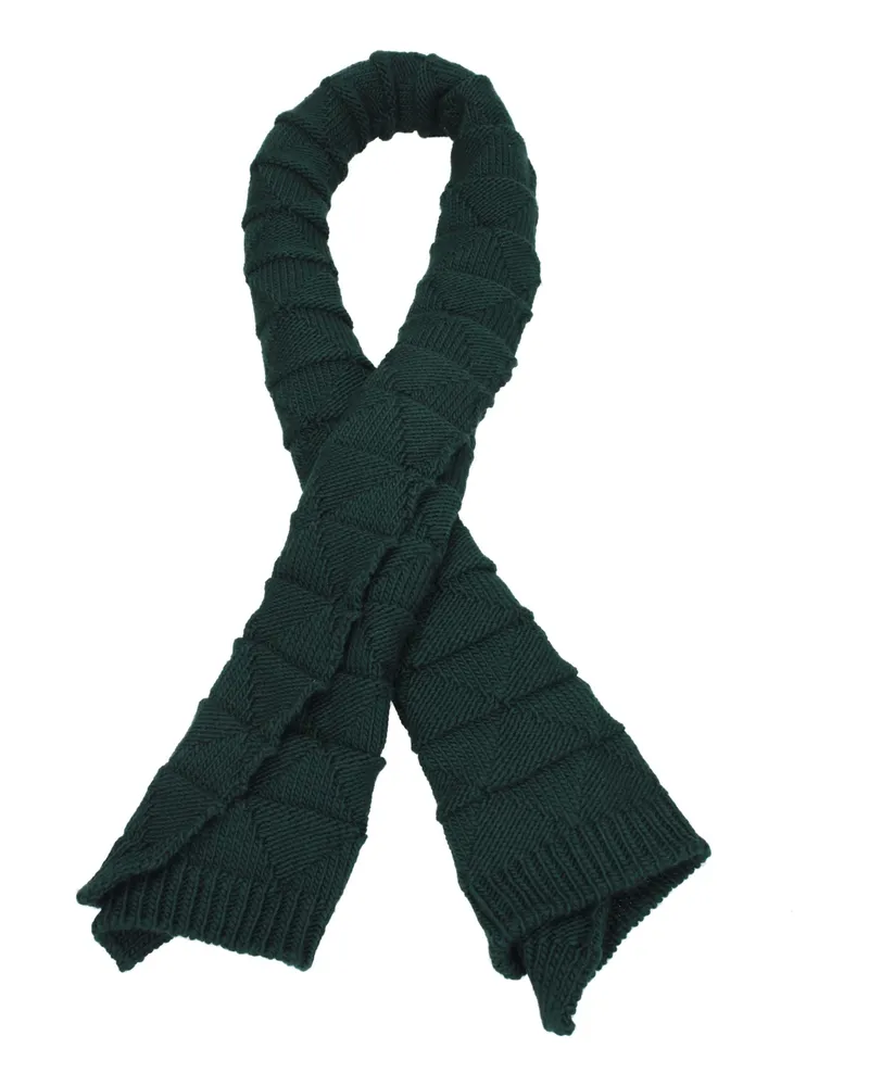 Bottega Veneta Damens Schal Wolle Grün/Raintree -