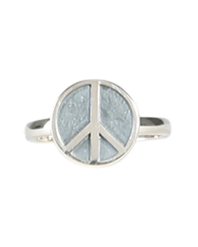 NEEDLES Nadeln Friedensring Silver