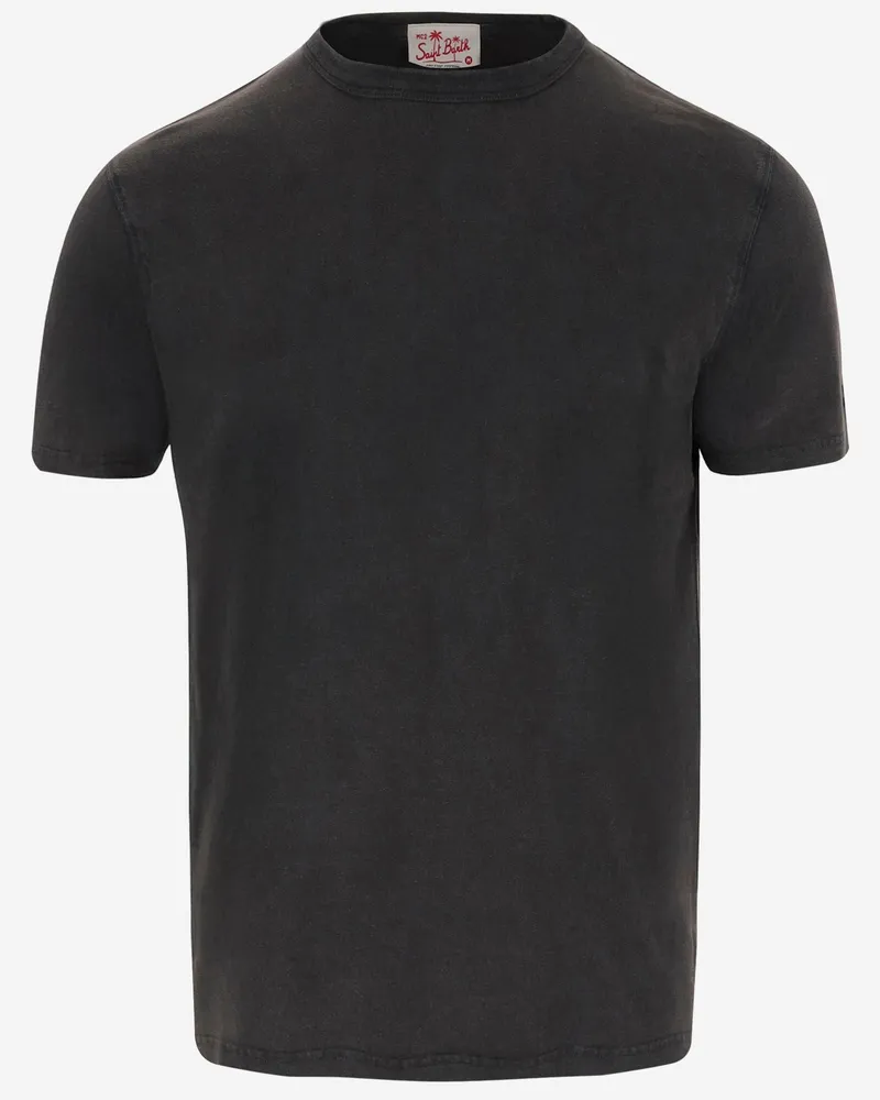MC2 Saint Barth Cotton T -Shirt Grey