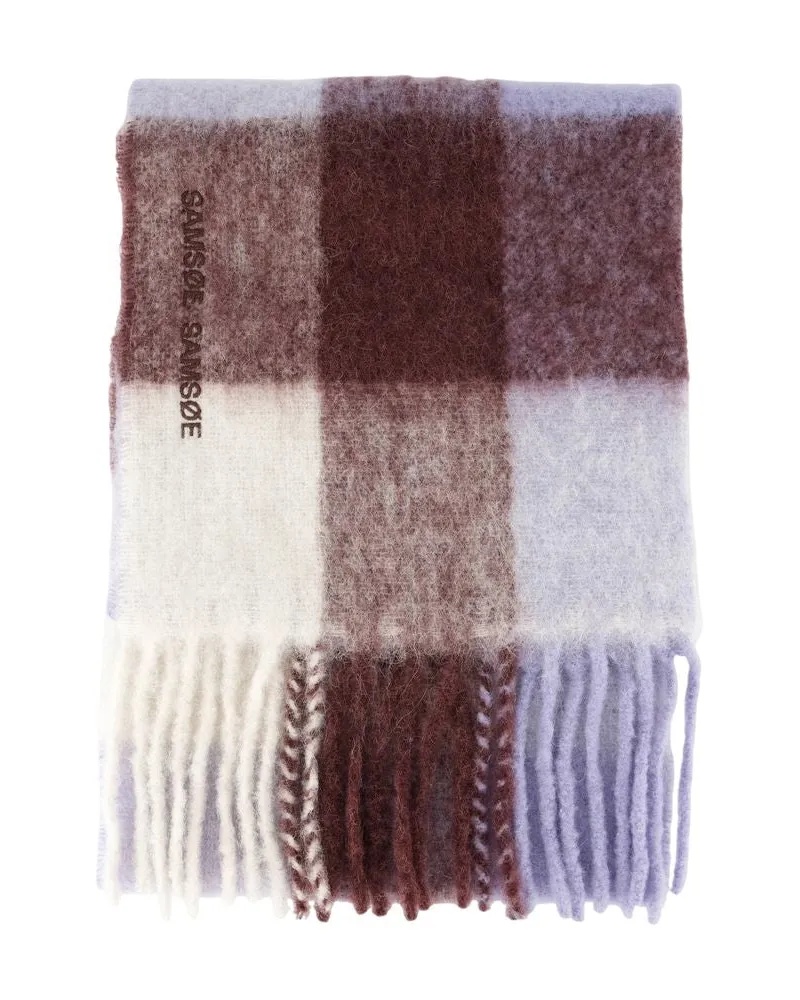 Samsøe & Samsøe Alex Schal  Wolle Mehrfarbig Mehrfarbig