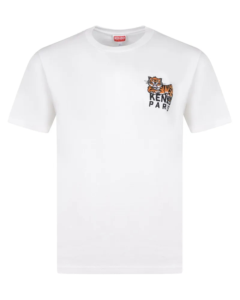 Kenzo T -Shirt aus Baumwolle White