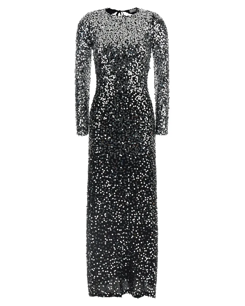 Paco Rabanne Paillettenkleid Black
