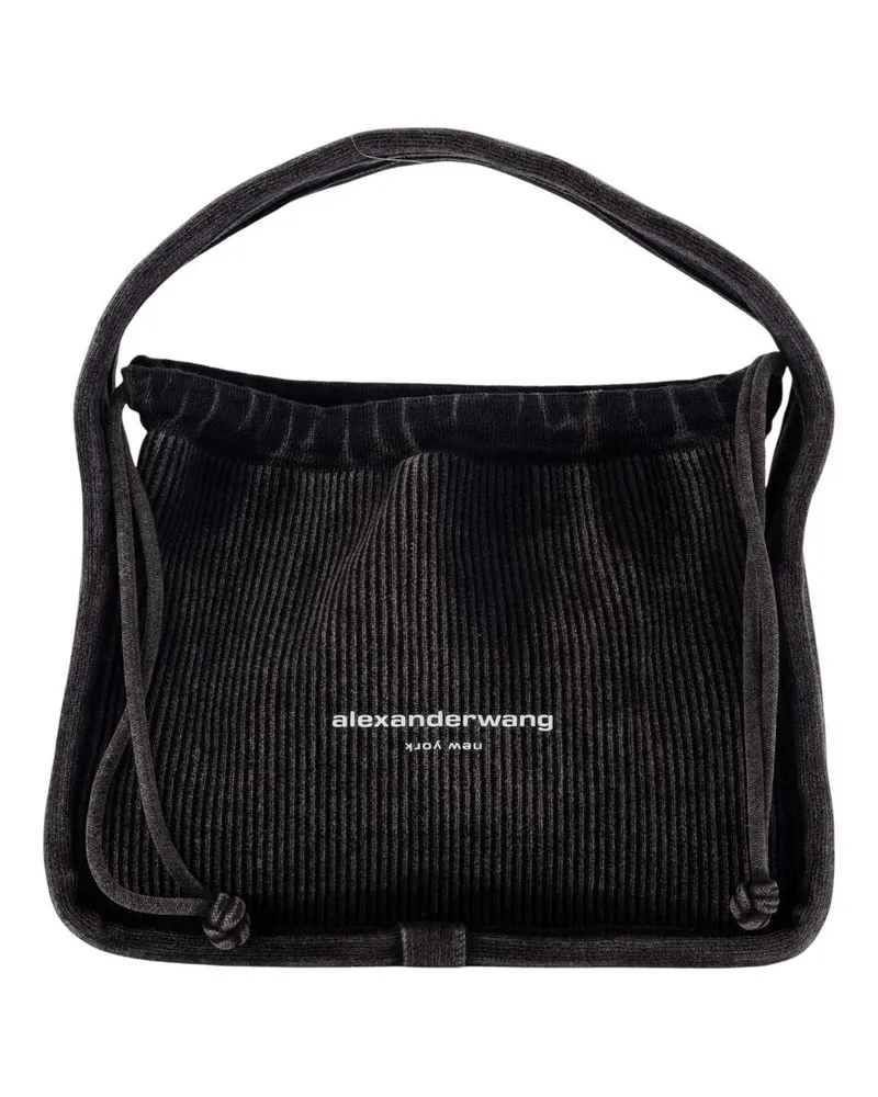 Alexander Wang Ryan kleiner Tasche  Baumwollgrau Grau