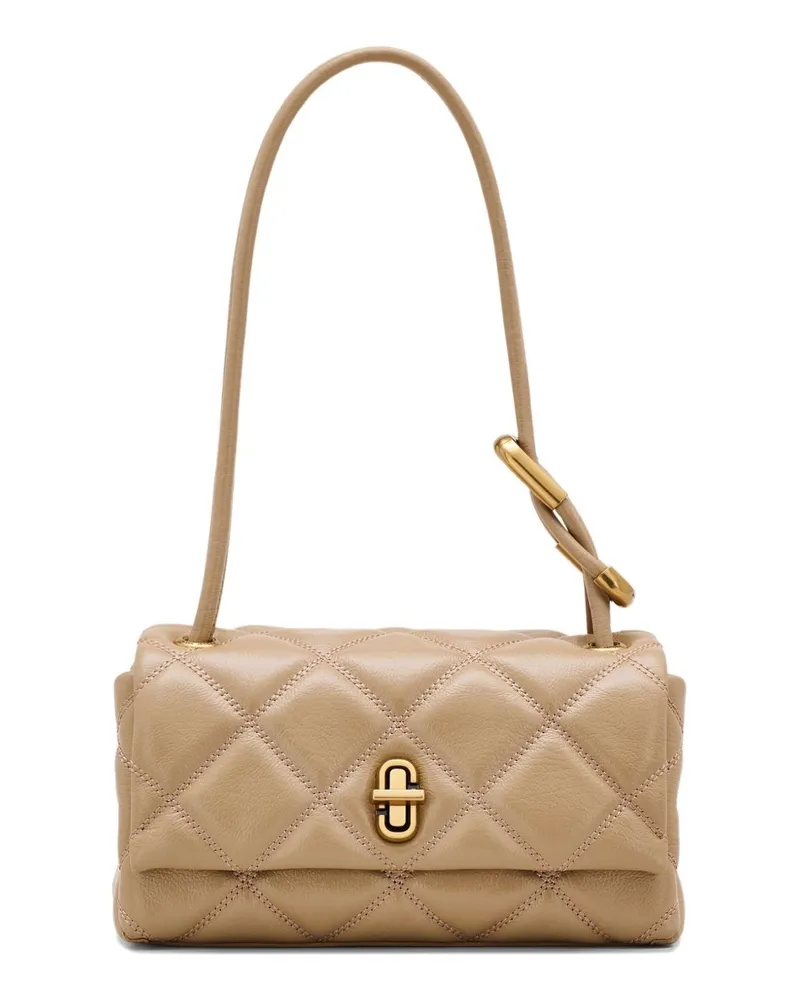 Marc Jacobs die Dual Chain Mini Leder Umhängetasche Camel