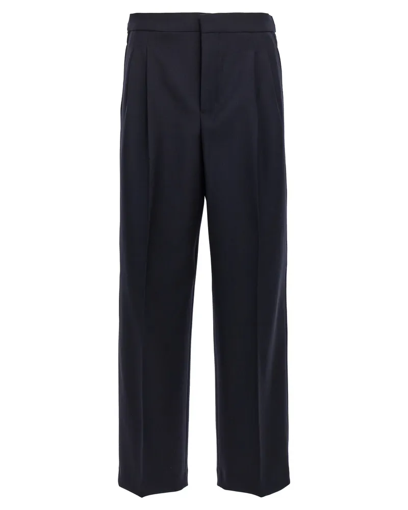 AMI Paris Frontfaltenhosen Blue