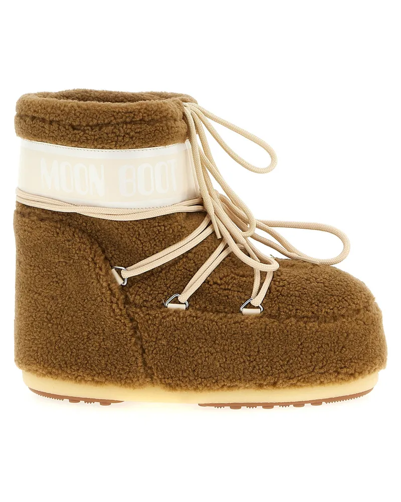 Moon Boot Mondstiefel 'Icon Low' Knöchelstiefel Brown