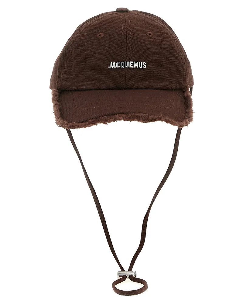 Jacquemus La Casquette Artichaut' Cap Brown