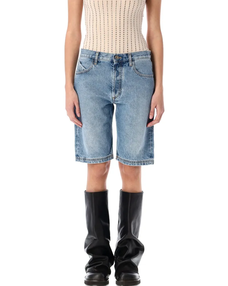 ATTICO Die Attico Shorts Blue Blue