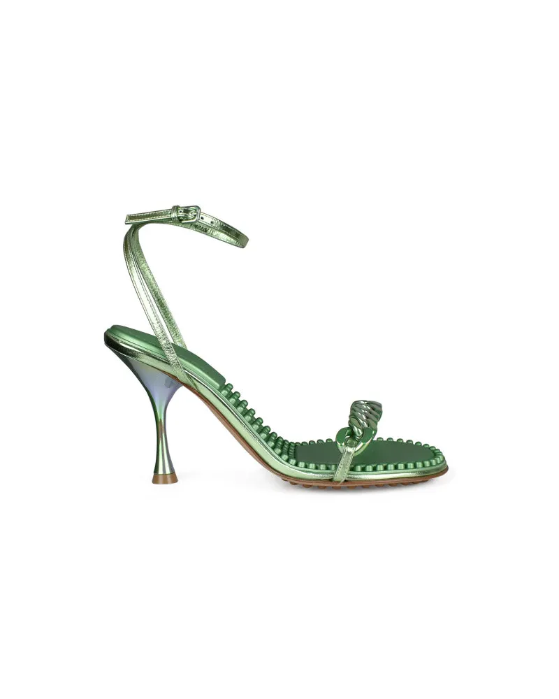 Bottega Veneta Dot Sandalen Green