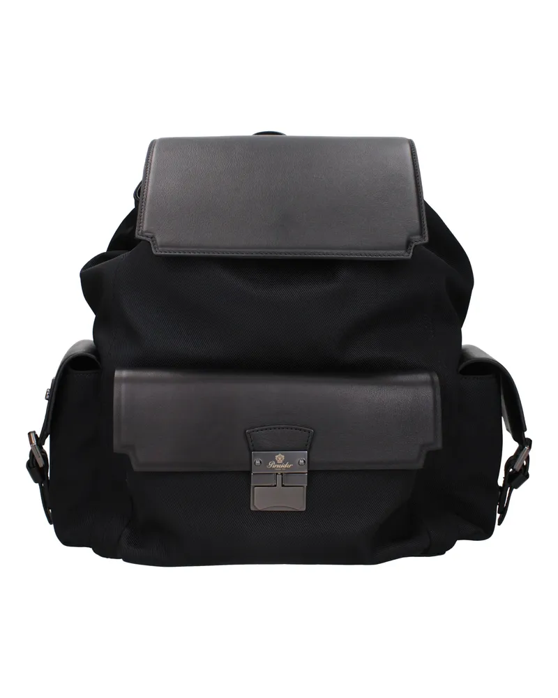 Pineider Herrens Taschen und Beutel aus schwarzem Stoff -