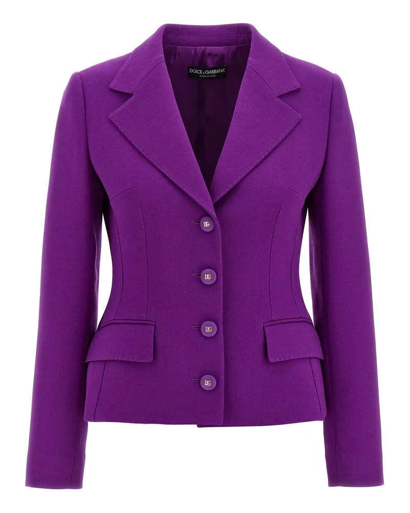 Dolce & Gabbana Dolce' Blazer Purple