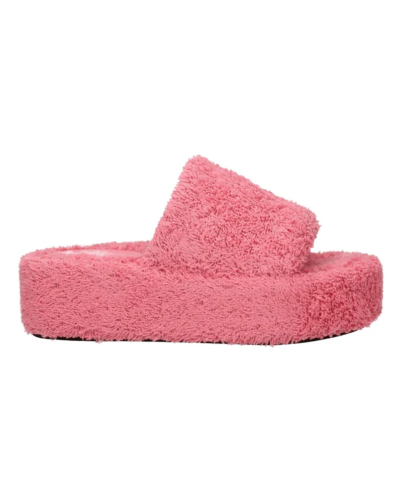 Balenciaga Hausschuhe und Hufe Frauen Stoff Pink / Flamingo -