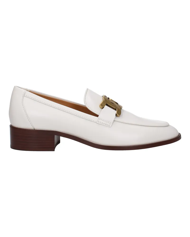 TOD'S Frauen's Mokassins Grau/Eisleder -