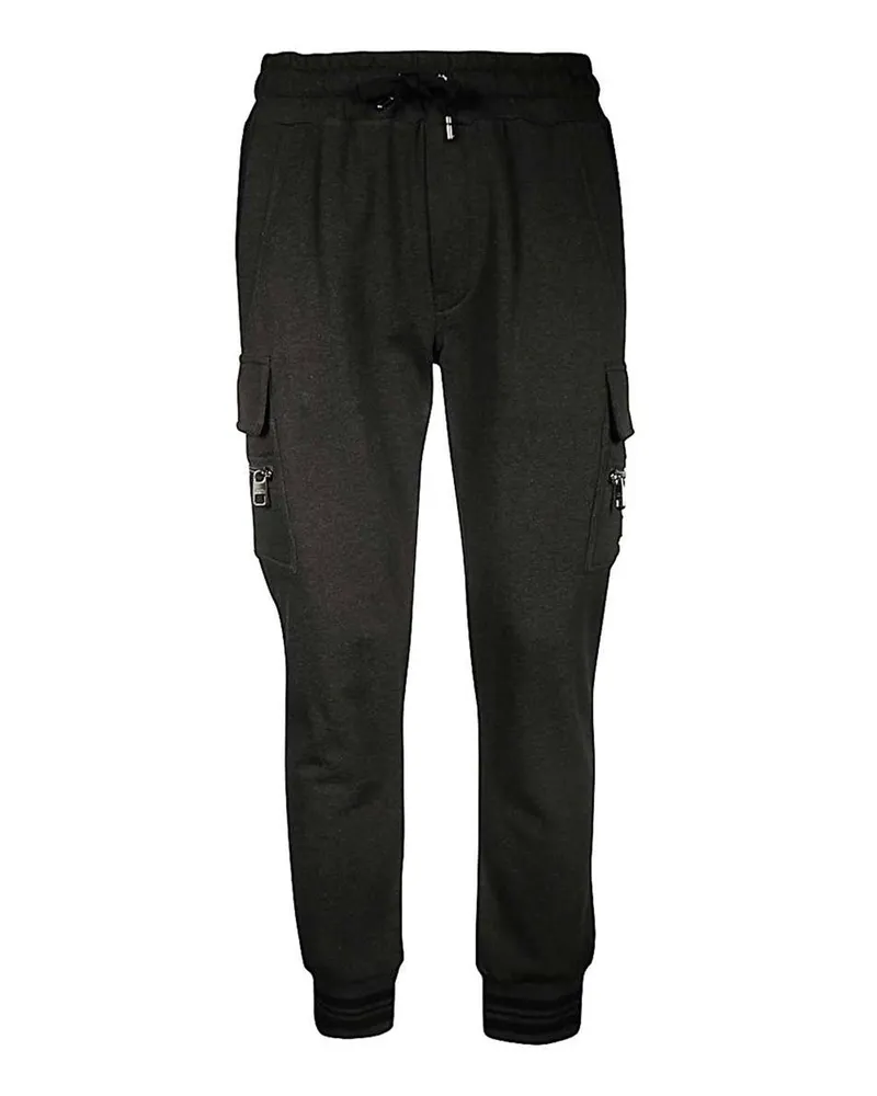 Dolce & Gabbana GG Flora Jersey Trackpants Grau