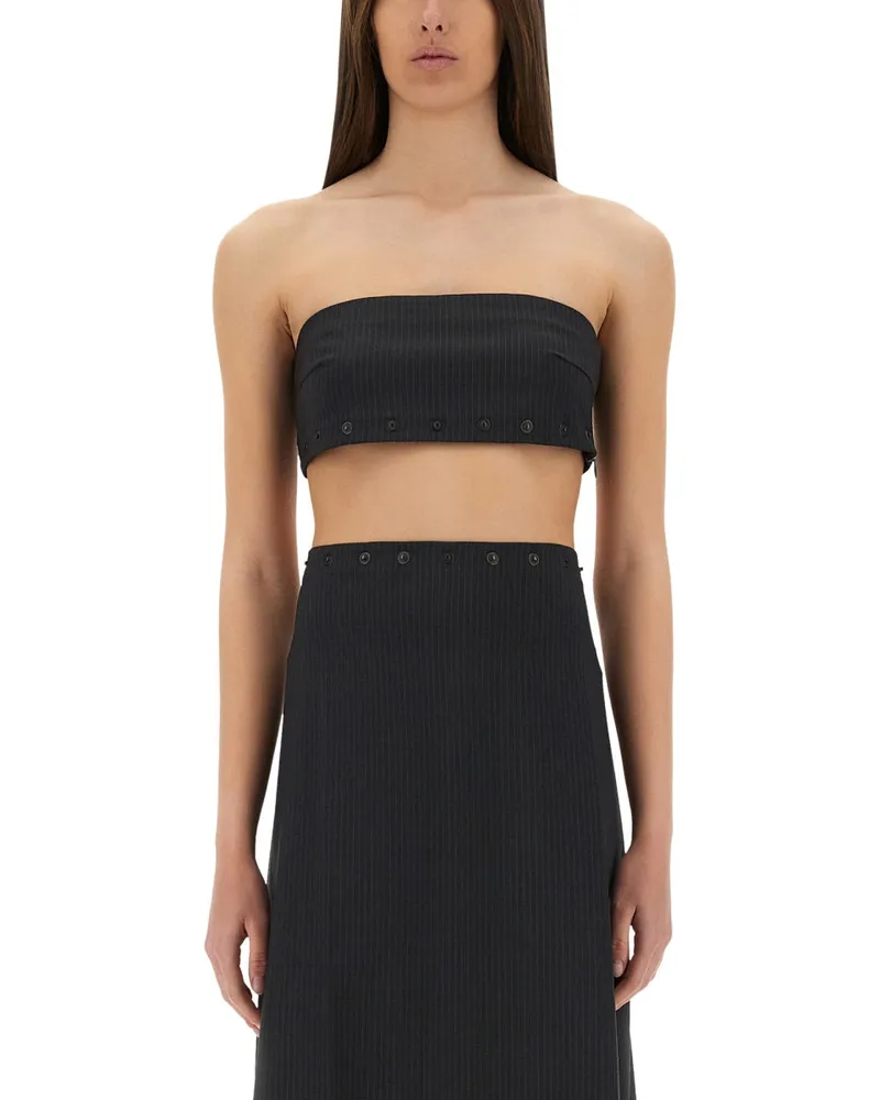 Paloma Wool Paloma Wolle Top "Nita Charcoal