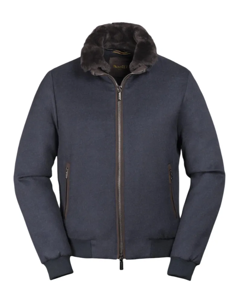 MOORER Mäntel Blu