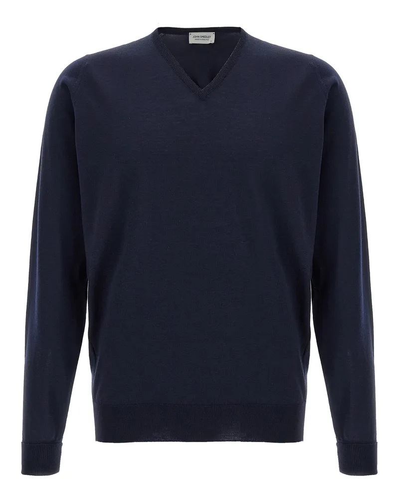 John Smedley Bobby' Pullover Blue