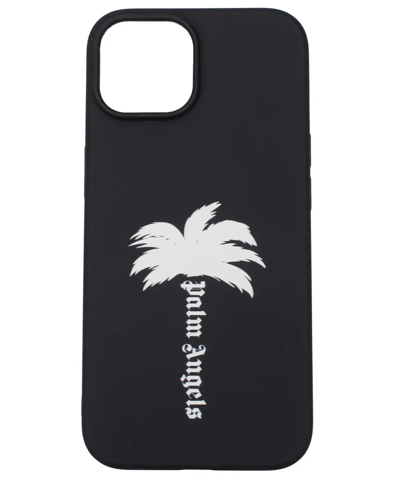 Palm Angels I Handyhülle I Phone 15 Herrens Polyurethan Schwarz -
