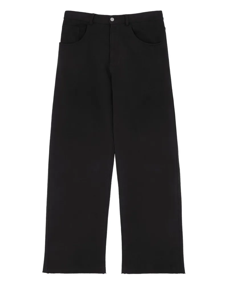 Maison Margiela Baumwollhose Black