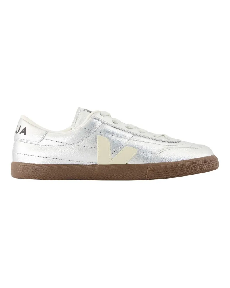 VEJA Panenka -Turnschuhe  Leder Silber Silver