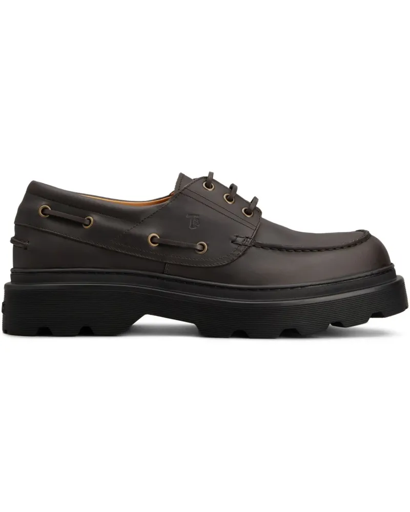 TOD'S Tod 's Lederbader Brown