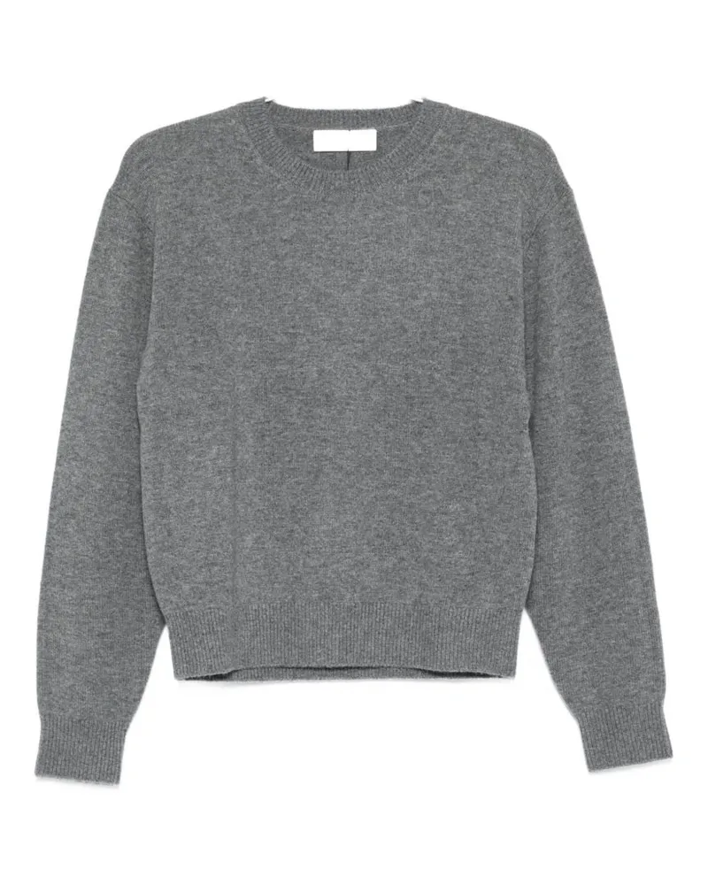 Dunst Woll Crewneck -Pullover Grey