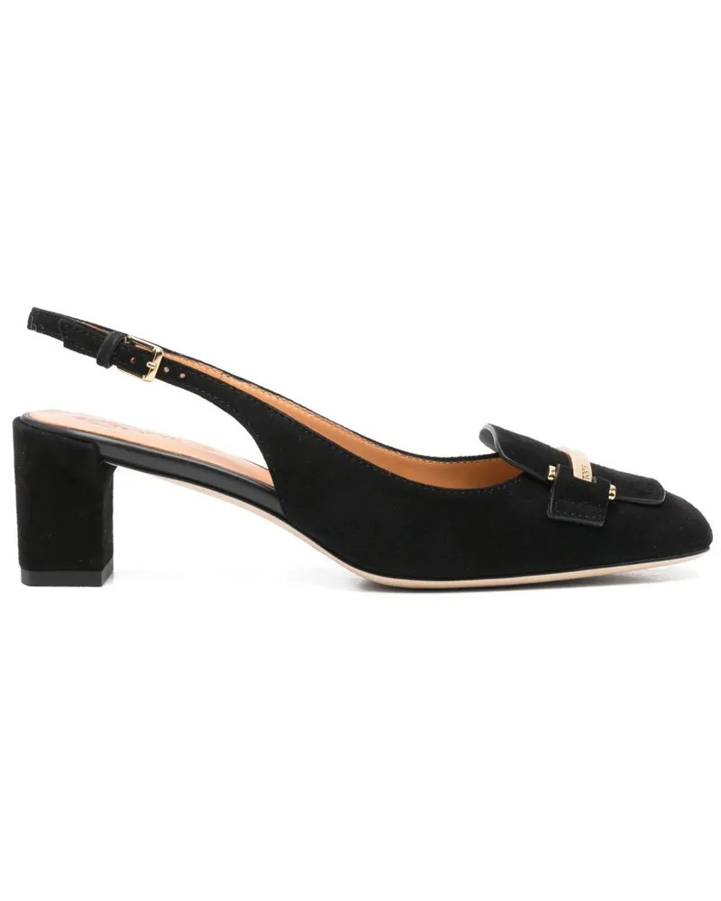 TOD'S Tod 's Lederschlangenpumpen Black
