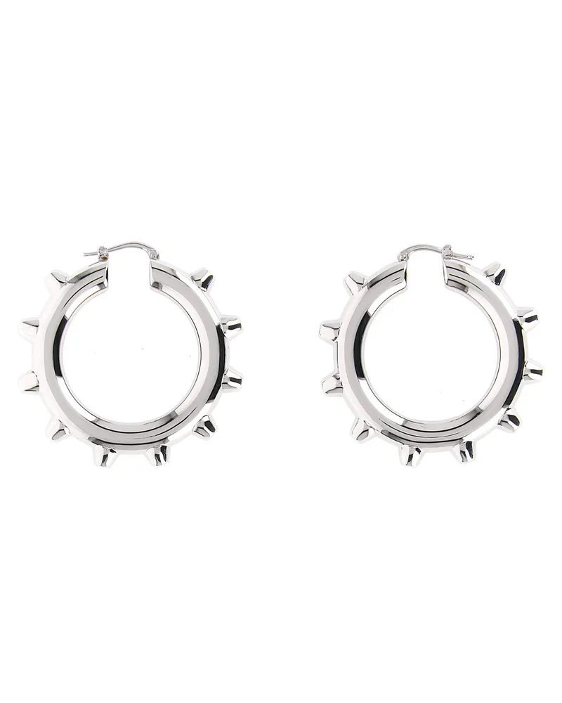 Jil Sander 731' Ohrringe Silver