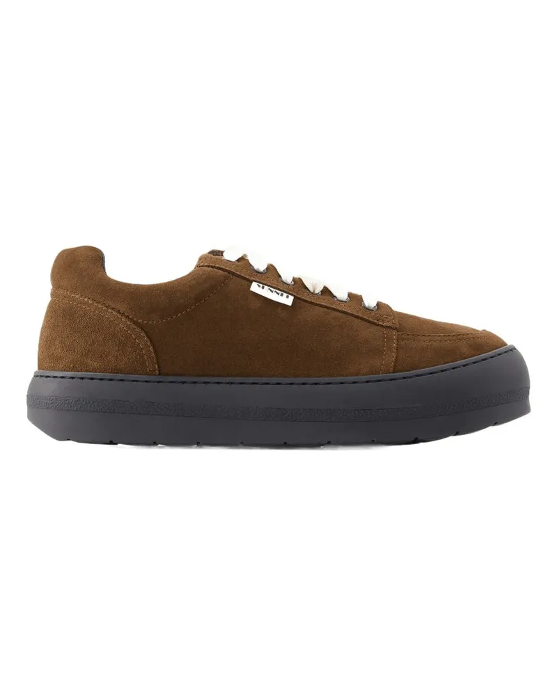 SUNNEI Turnschuhe verträumte  -Lederschokolade Black