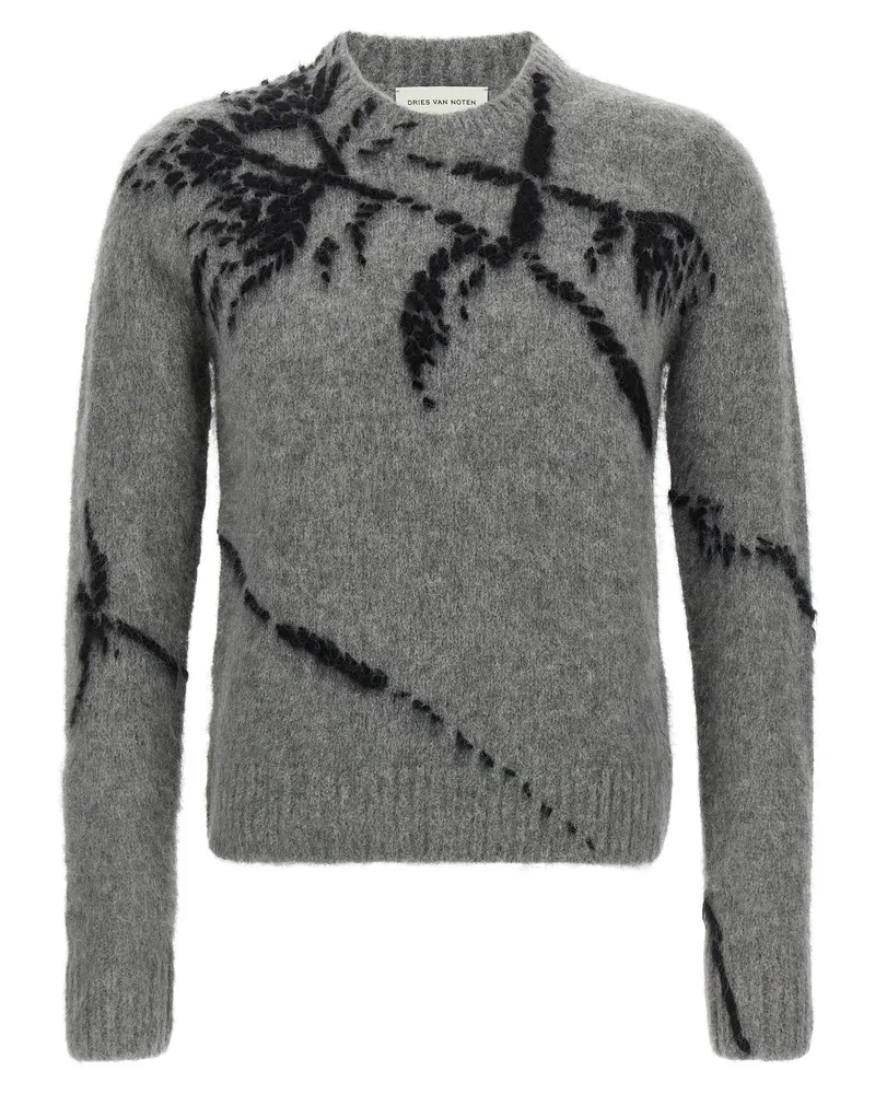 Dries van Noten Dries Van Note 'Mouche' Pullover Gray