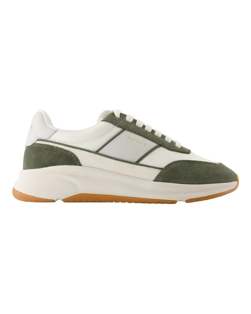 Axel Arigato Genesis Neo Sneakers  Leder beige/grün Beige