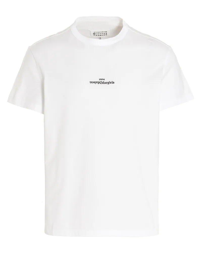 Maison Margiela Maison Margiela Paris' T -Shirt White