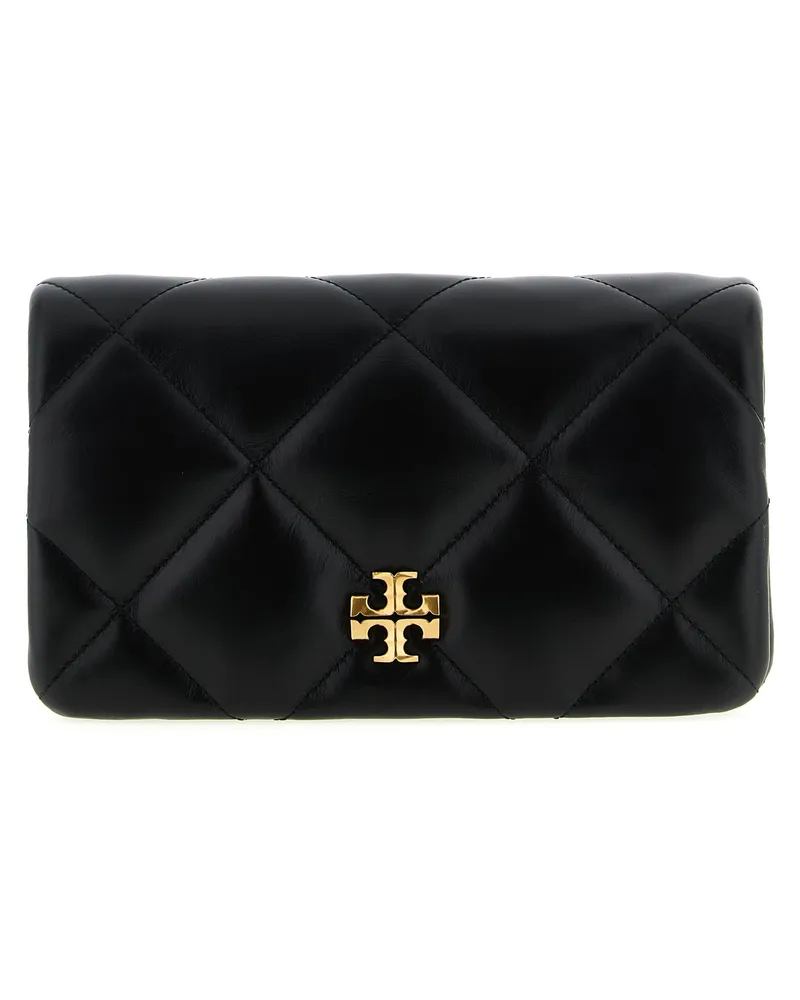 Tory Burch Kira Diamond“-Kettenbrieftasche Black