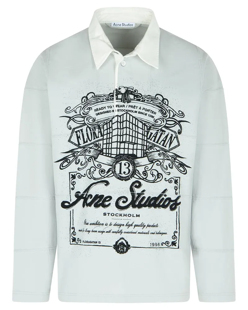 Acne Studios grauer Baumwollpullover Grey
