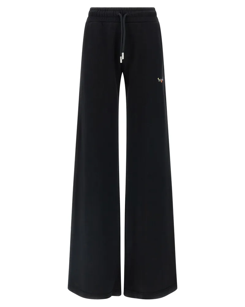 OFF-WHITE Bookish Flowers' Jogger Black