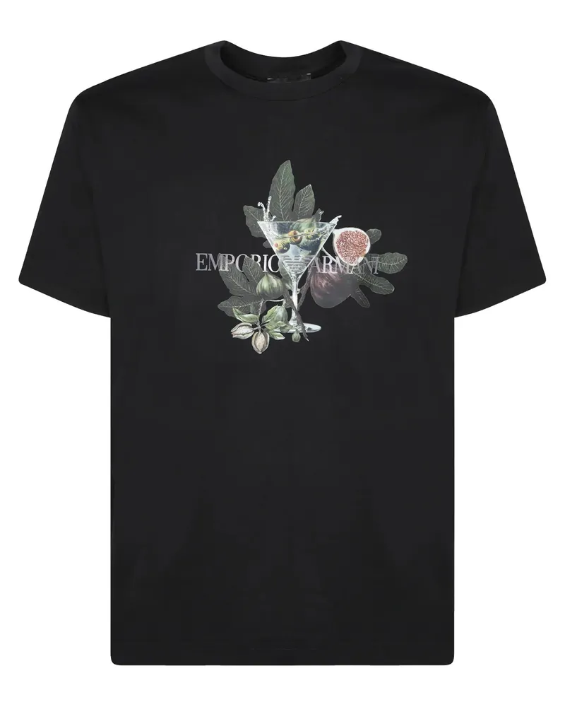 Emporio Armani T -Shirts und Polos schwarz Black