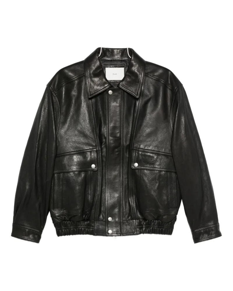 Dunst lederjacke Black