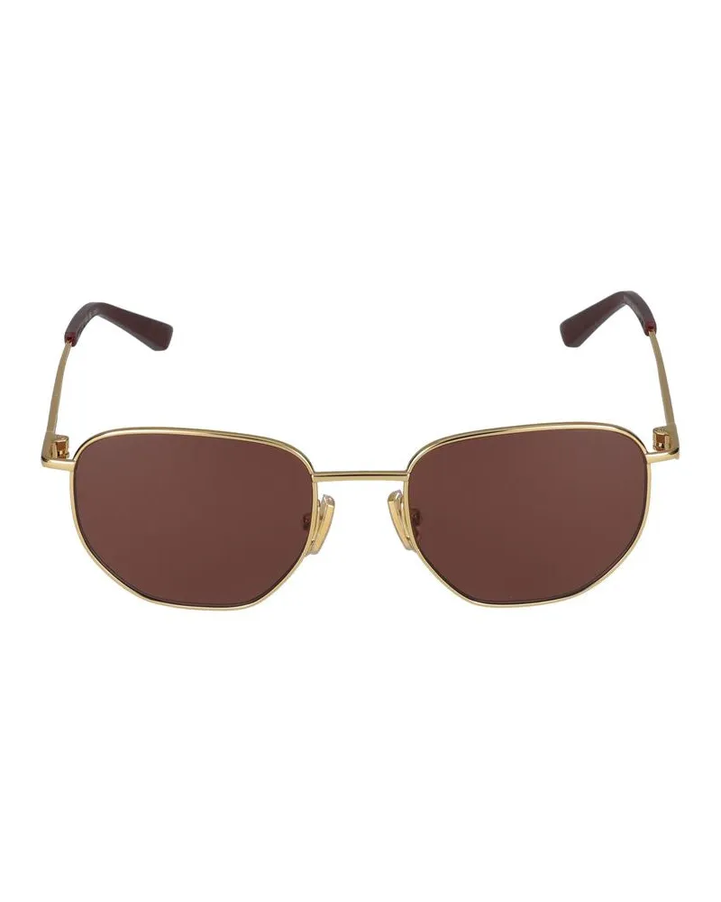 Bottega Veneta Sonnenbrille  Bv1301 S 006 Gold Gold Brown /19 /145 006