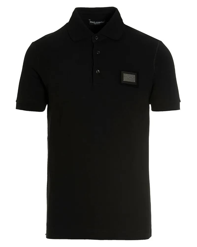 Dolce & Gabbana Polo 'DG Essential Black