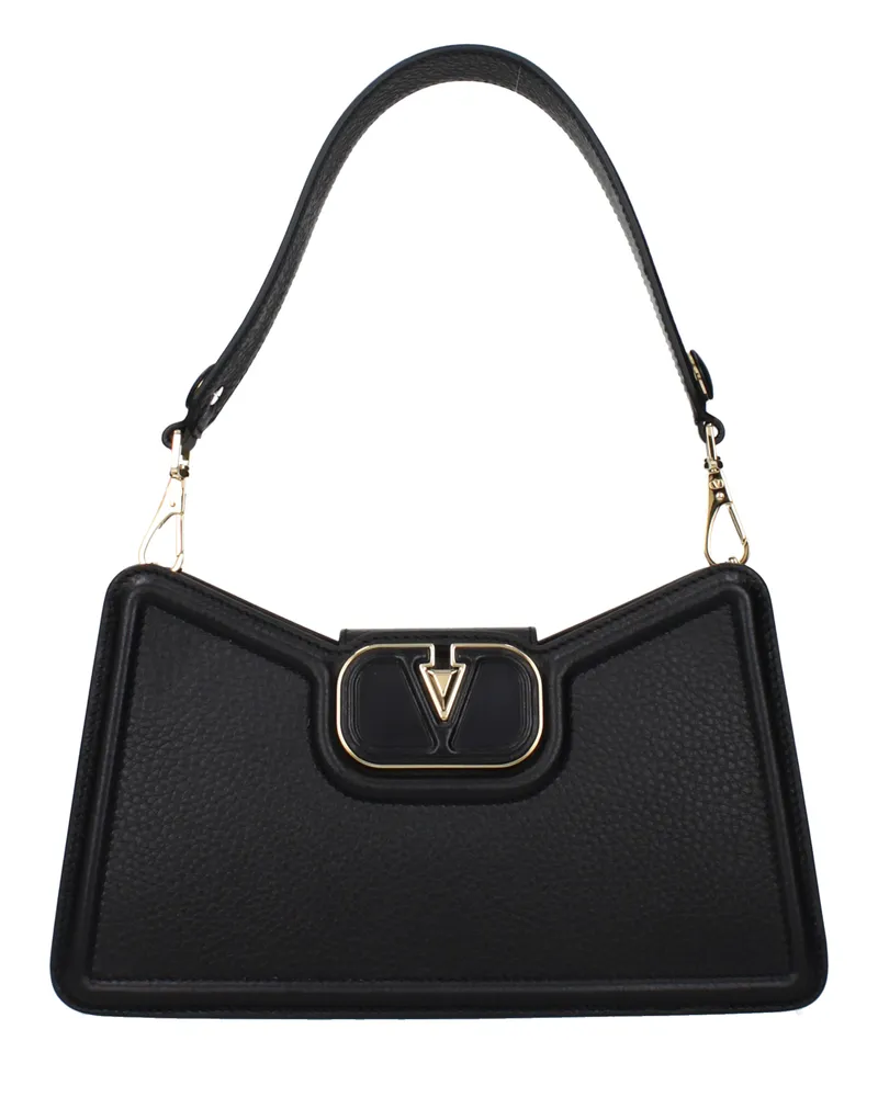 Valentino Garavani Damens Umhängetaschen Leder Schwarz -