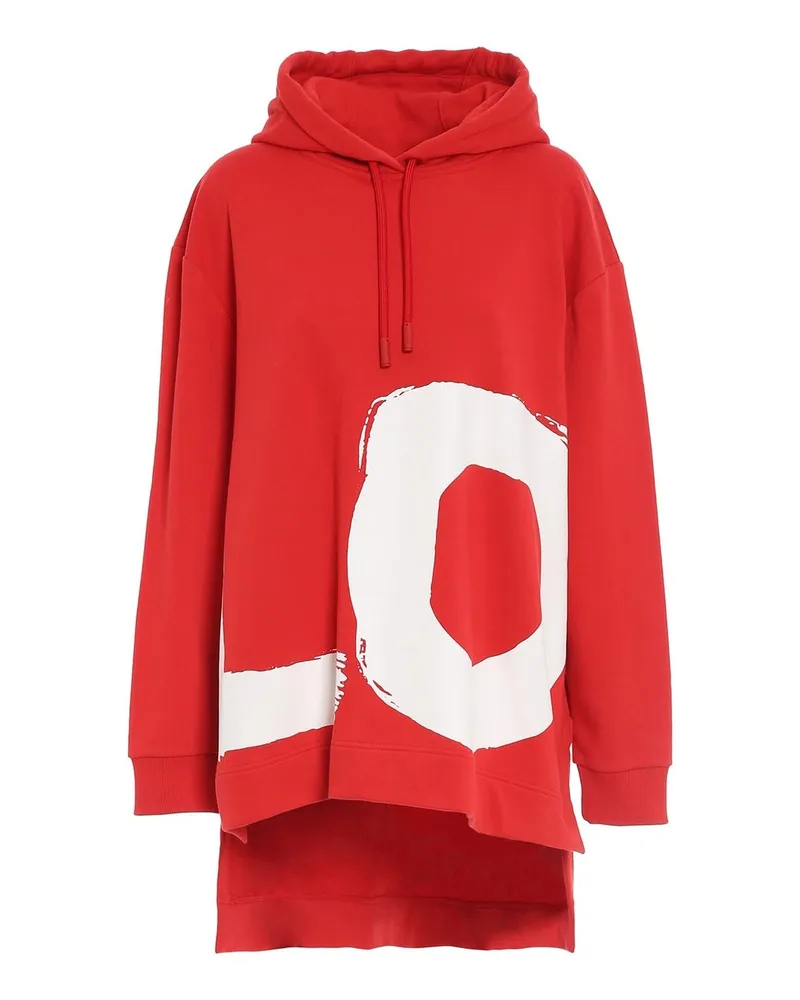 Burberry Aurore Love Hooded Sweatshirt Rot