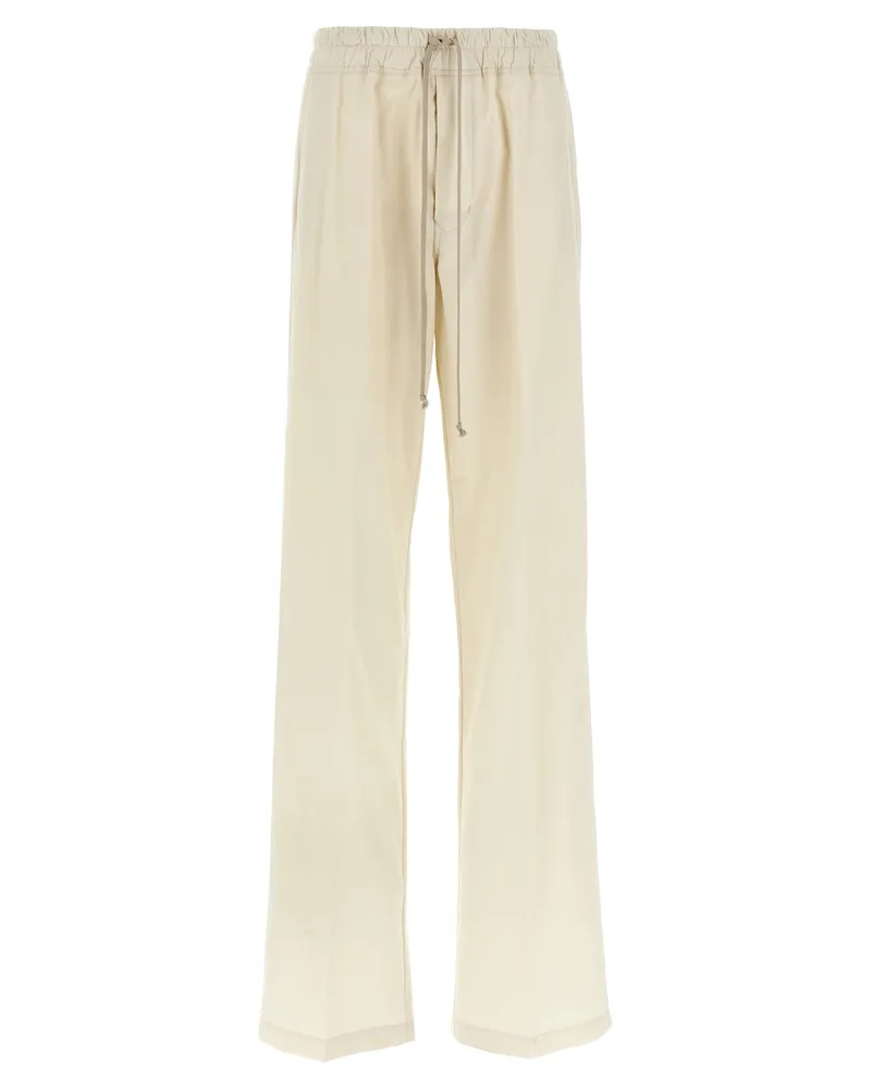 Rick Owens Dietrich Drawnstring' Hosen Beige